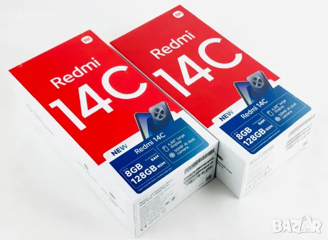 НОВ! Телефон Xiaomi Redmi 14C 128GB 4RAM Black / Blue 2г. Гаранция! , снимка 4 - Xiaomi - 47588292