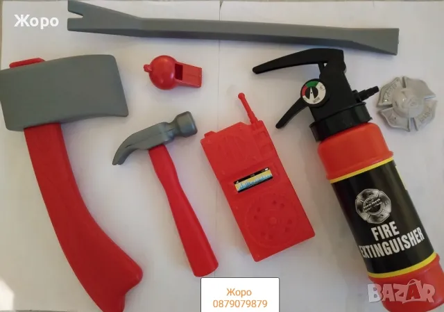 ПОЖАРНИКАРСКИ КОМПЛЕКТ С ПОЖАРОГАСИТЕЛ В ТОРБИЧКА КН2897
