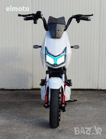 Електрически скутер YC-H в бял цвят, снимка 5 - Мотоциклети и мототехника - 43701446