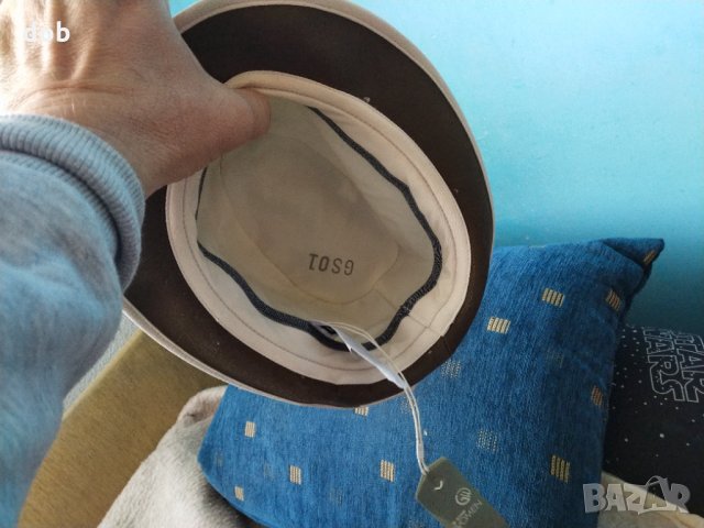 Ново стилно дамско бомбе G Star Womens Combat Trilby Hat оригинал, снимка 5 - Шапки - 32540934