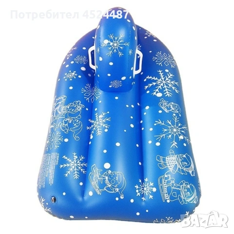 Надуваем джет с дръжки, подходящ за зимата и лятото/, снимка 4 - Надуваеми играчки - 53370189