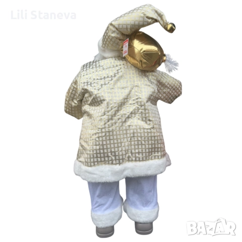 Златният Дядо Коледа – мигновено празнично настроение у дома!, снимка 9 - Декорация за дома - 52413894