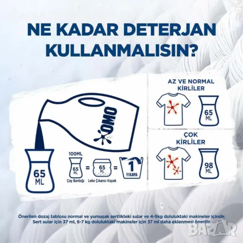 Течен перилен препарат за цветно и бяло пране OMO Active Fresh Cold Power 1.7 л, снимка 8 - Перилни препарати и омекотители - 50042703