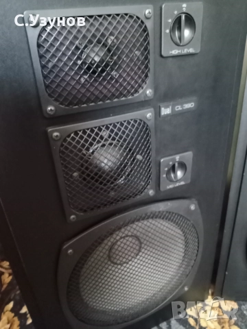 Dual CL390 - тонколони, като нови., снимка 2 - Тонколони - 52263051