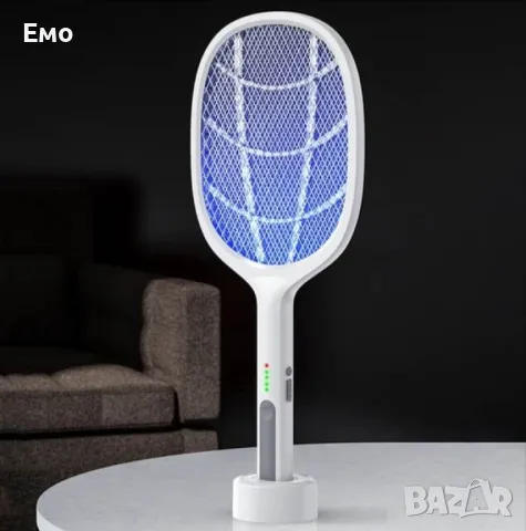 Светлинен капан, електрическа мухобойка против насекоми, снимка 6 - Други стоки за дома - 48652691