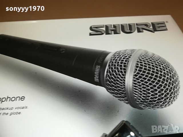 shure sm58-комплект-внос швеицария, снимка 9 - Микрофони - 28390426