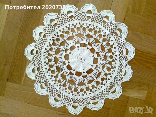 20% НАМАЛЕНИЕ: Каре -Кръгло мильо на 1 кука с диаметър 32 см.