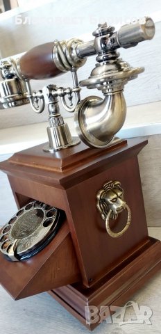 Нов Ретро Телефон със Шайба Работещ - Аналогов , снимка 8 - Други - 39704695