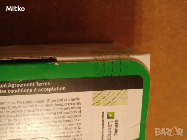 Чисто нови оригинални тонер касети 71B20 за Lexmark CS/CX317,417,517, снимка 3 - Консумативи за принтери - 47308256