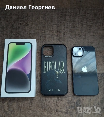 IPhone 14 black в БЕЗУПРЕЧНО ТЕХНИЧЕСКО И ВИЗУАЛНО СЪСТОЯНИЕ , снимка 9 - Apple iPhone - 53150897