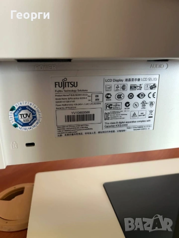 Монитор Fujitsu B22W-5 ECO, снимка 4 - Монитори - 53443365