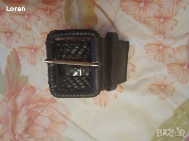 Подарявам!Колан черен еко кожа лак, снимка 7 - Колани - 52648531