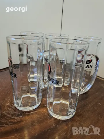 немска халба за бира Paulaner    15/1, снимка 2 - Чаши - 48974048