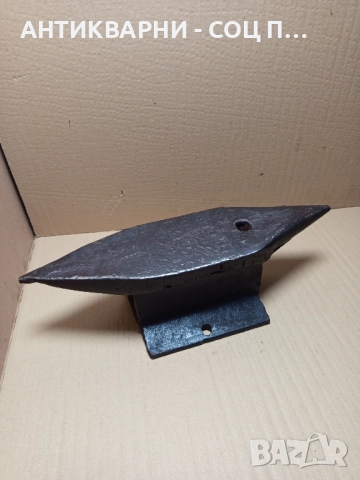 Стара Релсова Наковалня 17кг., снимка 2 - Антикварни и старинни предмети - 51556310