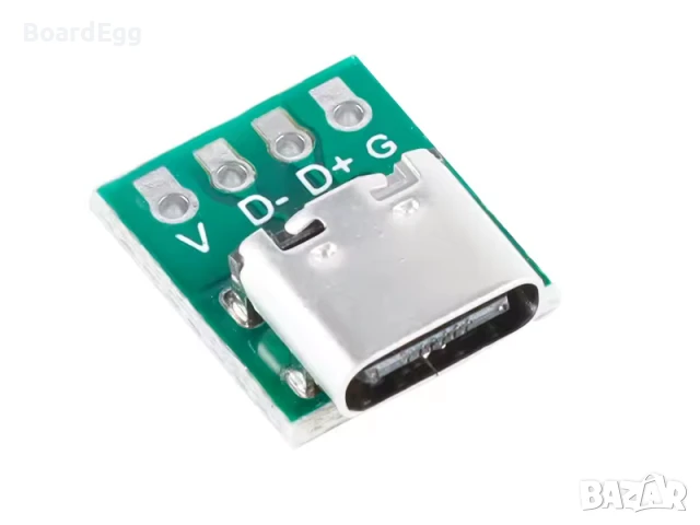 USB C адаптер към печатна платка