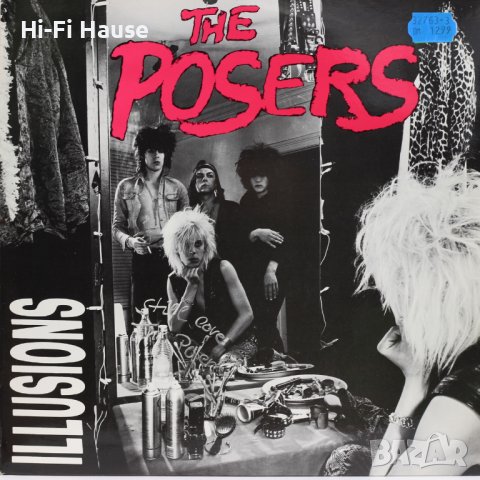 The Posers-Illusions-Грамофонна плоча-LP 12”