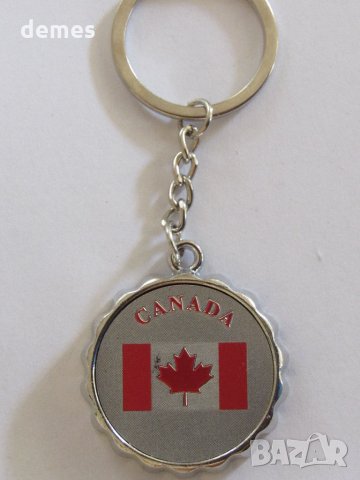  Метален ключодържател-отварачка от Канада-серия- 16, снимка 2 - Колекции - 26916397