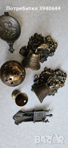 стари бронзови прибори, снимка 5 - Антикварни и старинни предмети - 43790056