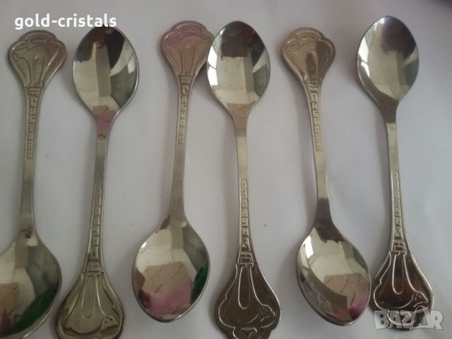Български лъжички Петко Денев  Габрово, снимка 4 - Антикварни и старинни предмети - 26409187