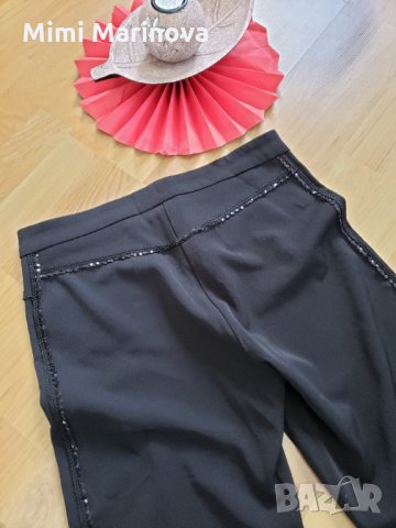 Панталон ZicZac 2 с пайети и апликация, снимка 2 - Панталони - 32283808