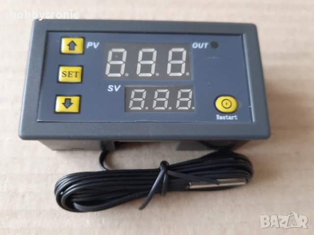 Цифров терморегулатор -55..+120°C W3230 12V