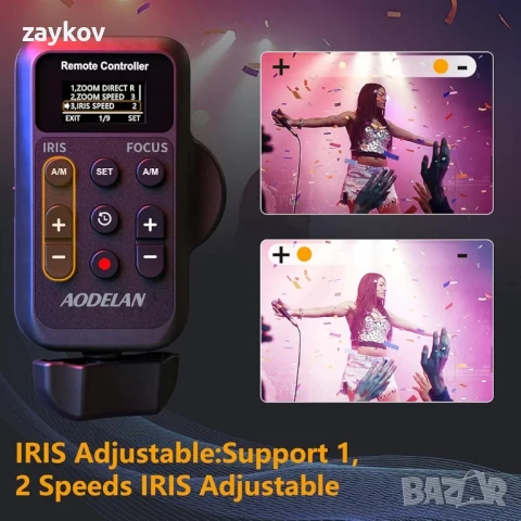 Безжичен контролер за мащабиране Lanc за видеокамера, снимка 3 - Друга електроника - 50498519