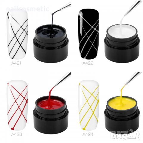 Спайдър гел за декорации на маникюр, снимка 2 - Продукти за маникюр - 24374884