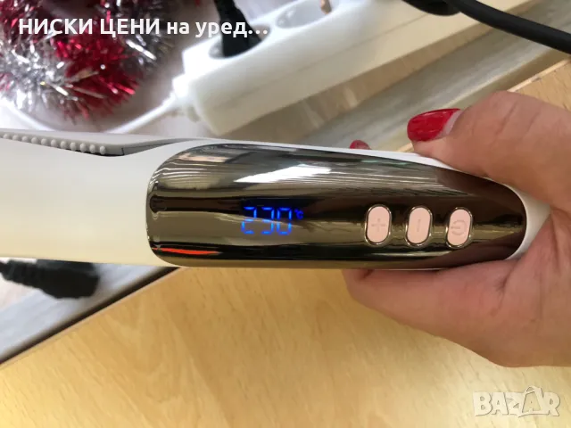 ПРЕСА ЗА КОСА 2В1 ИЗПРАВЯНЕ И КЪДРЕНЕ, снимка 2 - Преси за коса - 48223968