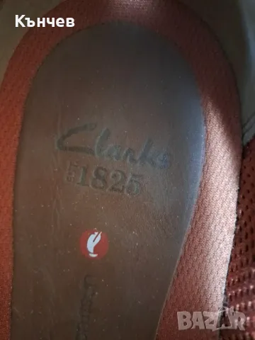 Clarks мъжки обувки от набук, тъмносиви, размер 45 - НОВИ, снимка 6 - Спортно елегантни обувки - 49766575