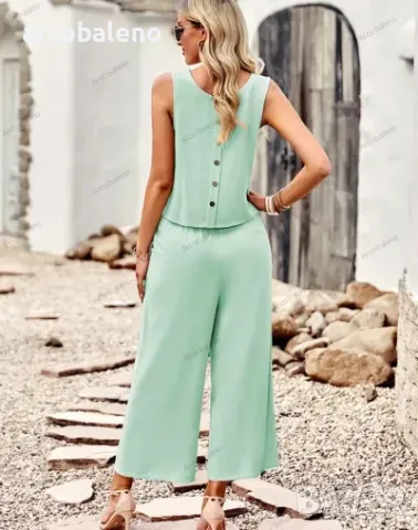 Елегантен дамски комплект от две части, 8цвята , снимка 18 - Комплекти - 49120029