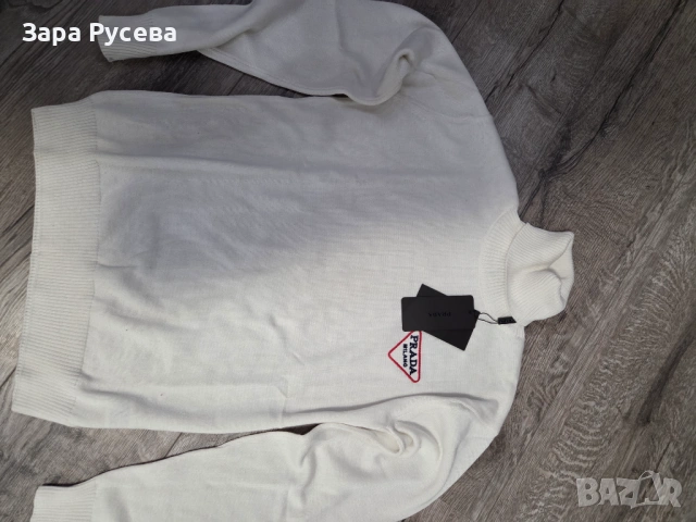 Prada пуловер с етикет, снимка 2 - Блузи с дълъг ръкав и пуловери - 53227934