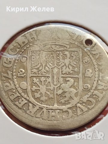 Сребърна монета Орт 1622г. Георг Вилхелм Кьониксберг Източна Прусия 12227, снимка 12 - Нумизматика и бонистика - 42986976