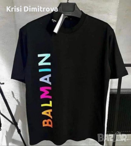 Оригинална мъжка тениска Balmain , снимка 1 - Тениски - 43861274