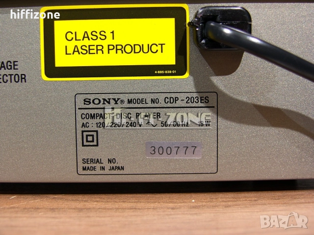 CD плеър  Sony cdp-203es , снимка 9 - Ресийвъри, усилватели, смесителни пултове - 52944267
