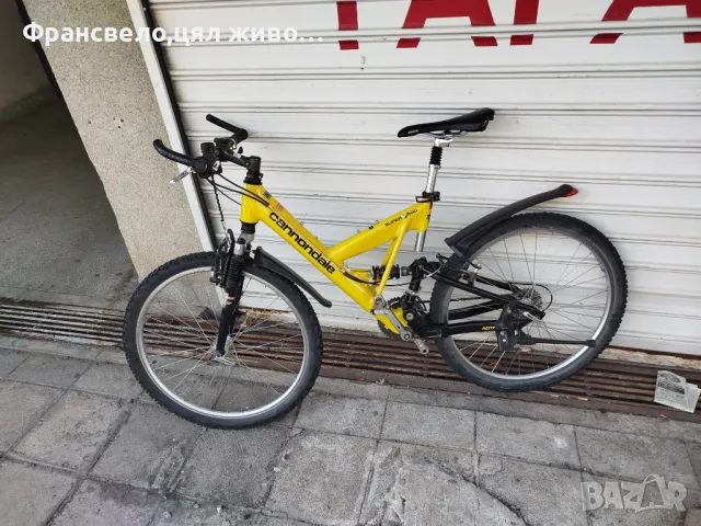 26 цола алуминиев велосипед колело всичко оригинално Cannondale 