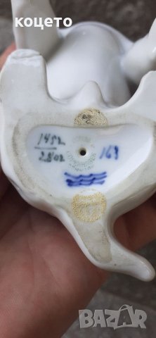 Порцелан royal copenhagen porcelain dog 1452/2802, снимка 8 - Антикварни и старинни предмети - 37643473
