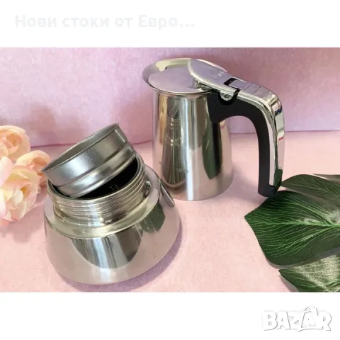 Кафеварка Tognana Riflex Induction Coffee Maxer, Капацитет 4 чаши, Подходяща за газови котлон, снимка 3 - Кафемашини - 49043871