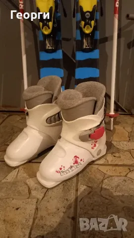 Детски комплект скиRossignol-115см+обувки Rossignol-19.5, снимка 2 - Зимни спортове - 48786767