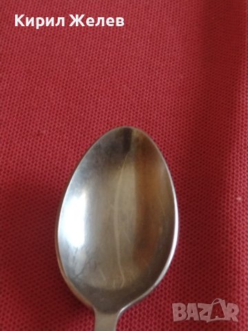 Стара лъжичка за кафе чай от соца красива орнаментика за КОЛЕКЦИЯ ДЕКОРАЦИЯ БИТОВ КЪТ 31649, снимка 3 - Други ценни предмети - 43818497