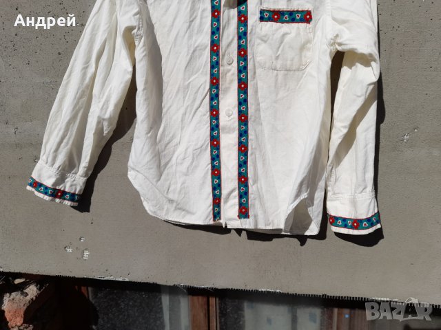 Стара детска етно риза, снимка 3 - Антикварни и старинни предмети - 39803474