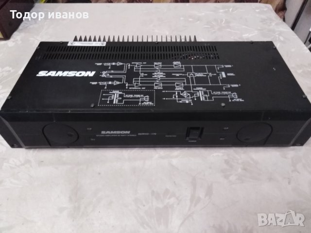 Samson servo 170, снимка 4 - Ресийвъри, усилватели, смесителни пултове - 37349698