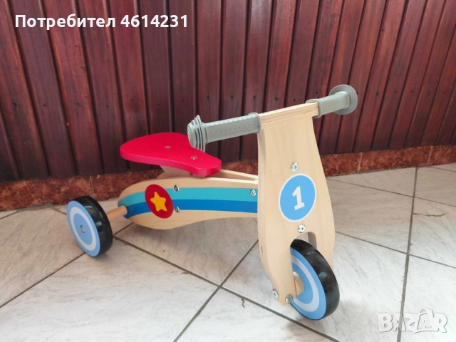 Дървено колело / триколка