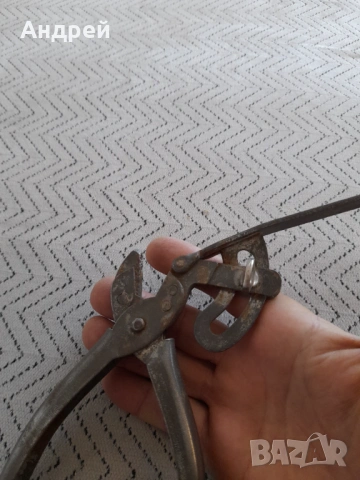 Стари чапраз клещи #4, снимка 3 - Други ценни предмети - 53425438