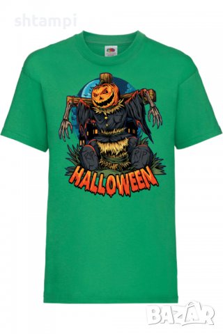 Детска тениска Halloween 02,Halloween,Хелоуин,Празник,Забавление,Изненада,Обичаи,, снимка 6 - Детски Блузи и туники - 38156373