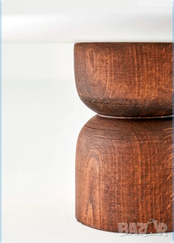 Плато за сервиране от мрамор и дърво / Поставка за маса , снимка 3 - Аксесоари за кухня - 53528919