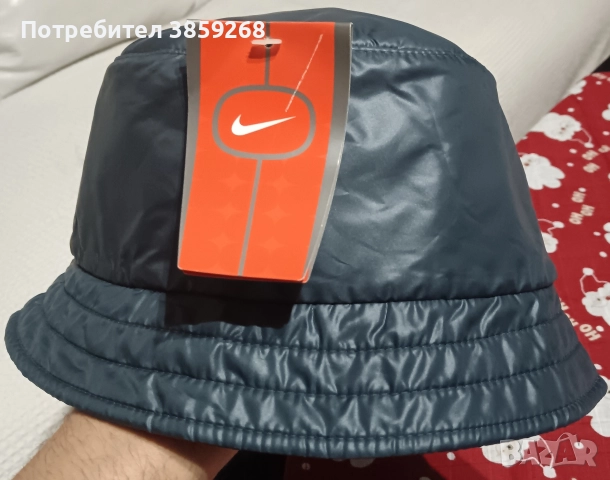 Оригинална шушлекова шапка Nike – Чисто нова с етикет, снимка 2 - Шапки - 52739343