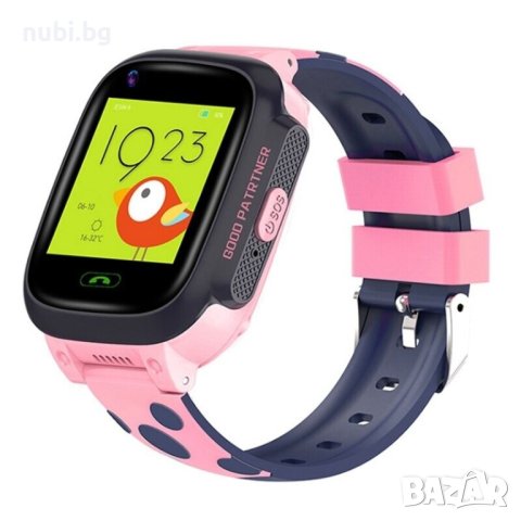 Детски Смарт часовник NUBI LT25 4G, Сим карта и камера, GPS+LBS+Wi-Fi Tracking, Розов, снимка 2 - Смарт гривни - 43300740