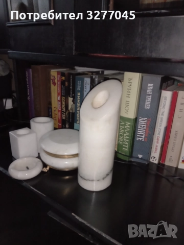 Мраморен комплект, снимка 3 - Декорация за дома - 52668549