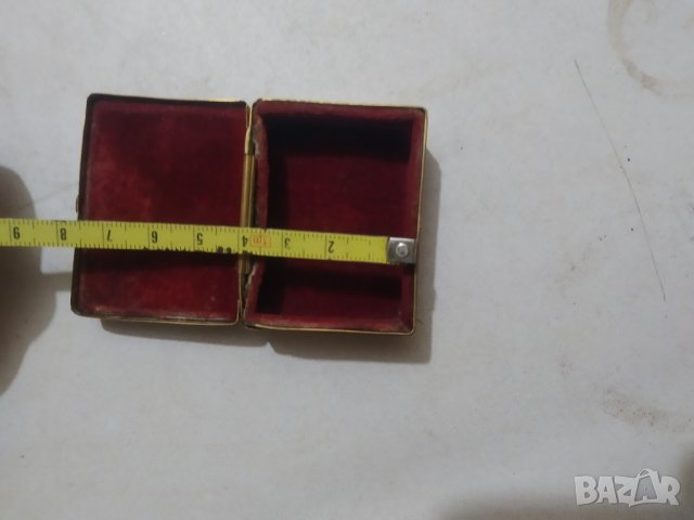 стара месингова кутийка, снимка 4 - Антикварни и старинни предмети - 39594473