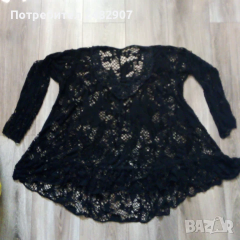 Дамска блуза - мрежа , снимка 5 - Блузи с дълъг ръкав и пуловери - 51118782